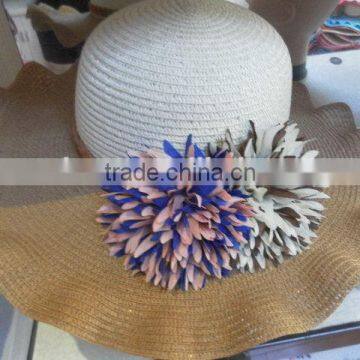2015 The Newest Hot Sell Women Short Brim Straw Hat photo-6