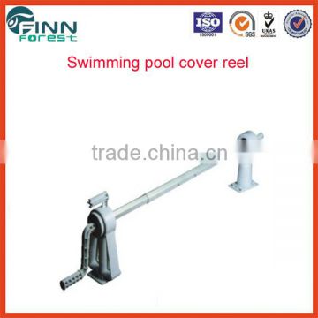 ABS material hand movement swimming pool cover reel and pool solar cover roller