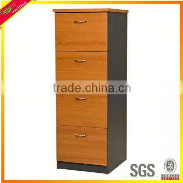 Knock down elegant file cabinet 4 drawers,file storage cabinet