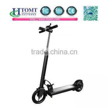 8inch 30km 300w motor electric skateboard scooter two wheel, skateboard hoverboard with handle bar