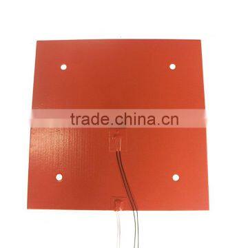 12v/24v/220v Universal Waterproof Electric Flexible Battery Powered Heating Pad 50watt CE