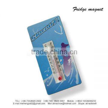 Paper Fridge Magnet With Thermometer