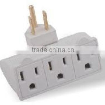 3 outlet swivel current tap ETL UL Approval