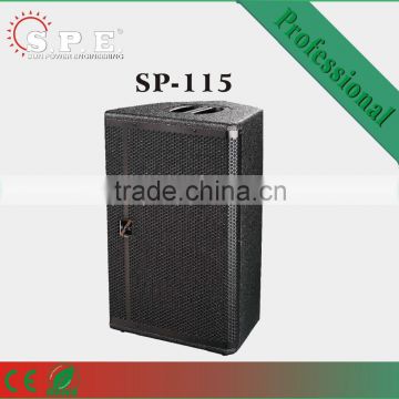 Active 400W 15inch pa speaker stage effect equipments wooden box Chinese new products