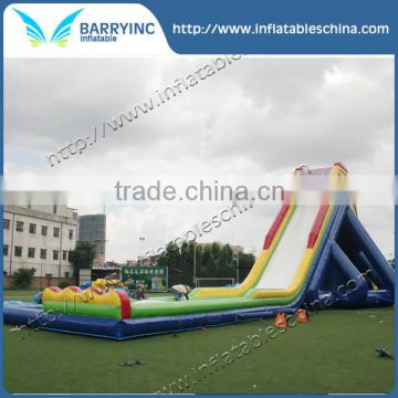 Big Event Inflatable hippo water slide for adults and kids