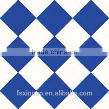 FOSHAN blue Mosaic style rpolished Ceramic flooring Tile 300x300mm B3016D