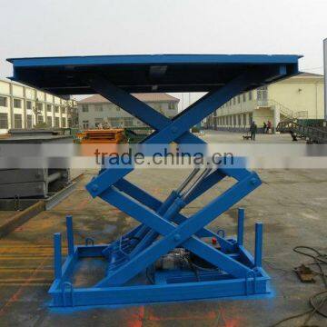 High load stationary hydraulic scissor lift platform price