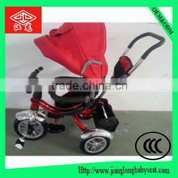 china new child tricycle/3 wheel baby tricycle stroller/children tricycle with foldable canopy