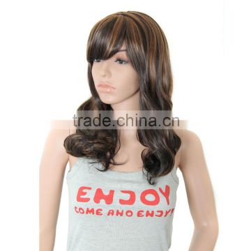 synthetic hair full lace wig