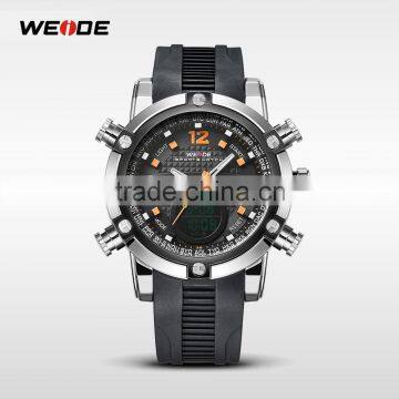 Vogue Sport Watch Life Style WEIDE Men Sport Watch WH5205 Orange Cool Color Analog-Digital Original Japan Quartz Movement Watch