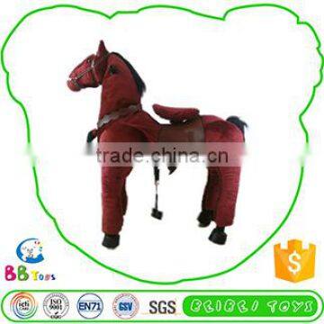 Wholesale High Standard Funny Plush Mechanical Horse Toys