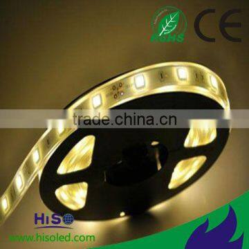 China 12V 5050 Yellow Christmas Epoxy Coating Waterproof Led Strip Light