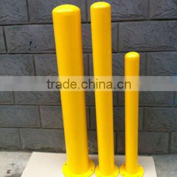 Yellow Powder Coated Removale Bollard Factory