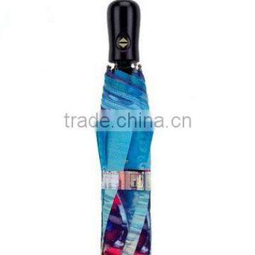 Digital Print Heat Tansparent Imprint ODM Auto Open Close High Quality Best Folding Umbrella photo-5