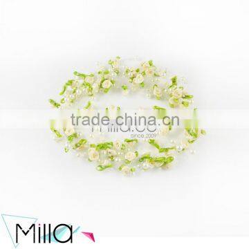 Roses Garland Wedding Decoration Pearls photo-4