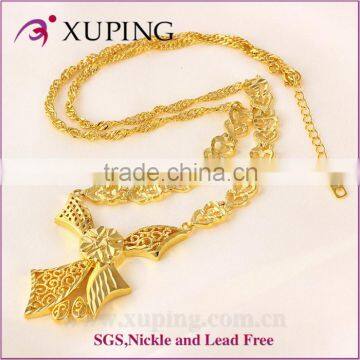 High quality fashion 24k gold wedding gold necklace designs                        
                                                Quality Choice