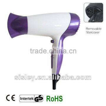 Ionic prefessional household hair dryer with over heat protection