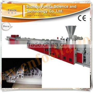 PVC profile production line sjsz-65/132 window profile