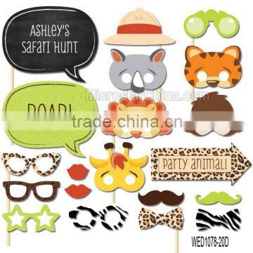 20pcs Animal Masquerade Masks photo booth props