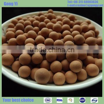 high pure 3-5cm maifan stone ceramic ball used for water filter