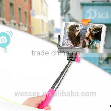 Wireless Monopod Selfie Sticks/hand held monopod/mobile phone monopod