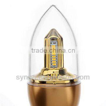 alibaba china candle bulb light 5w AC85-265V CE ROHS led candle led bulb light