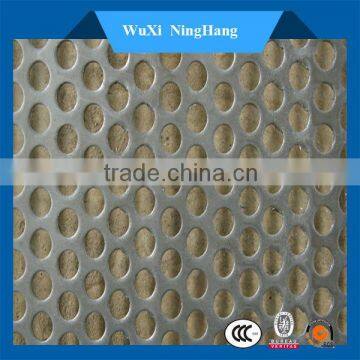 Round hole perforated stainless steel metal sheet