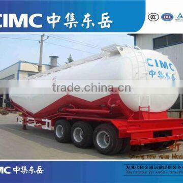 V shaped cement powder tanker transport trailer(diesel engine, air compressor optional)