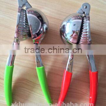 Premium Quality Stainless Steel Lemon Squeezer With Silicone Handles photo-2