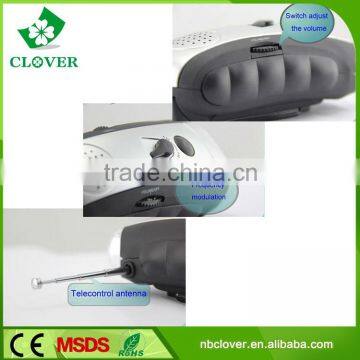 Camping Use 3 LED Hand Crank Dynamo Flashlight Rechargeable Radio With Flashlight photo-2