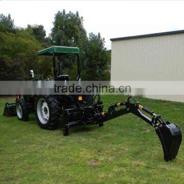 High quality LW-6E 20-35HP Tractor Towable Side shift Backhoe with CE certificate