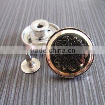 Alloy Metal Denim Jeans Button