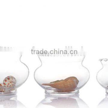 Unique Oval Shape Lace Fish Bowl