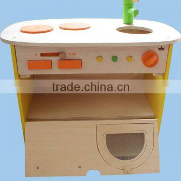 Hot Selling High Quality Kids Wooden Kitchen photo-2