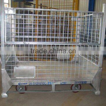 Wire Mesh Containers,Mesh Container,Wire Container For Industrial Warehouse Storage Foldable(collapsible) &amp;stackable