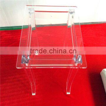 Clear acrylic transparent vanity shower stool                        
                                                Quality Choice