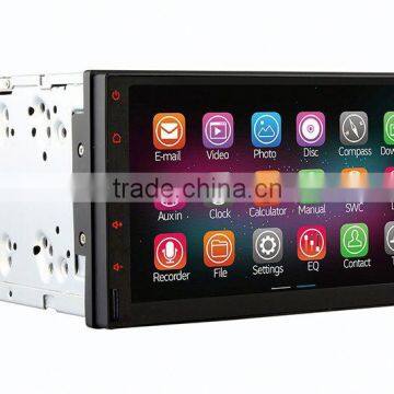 Newest Quad Core Android 4.4 up to Android 5.1 Full Touch Panel 2din Universal GPS With RDS 2G+16G 1024*600 photo-4