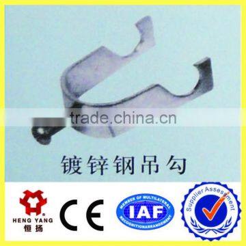 Galvanized steel hanger for solar bracket