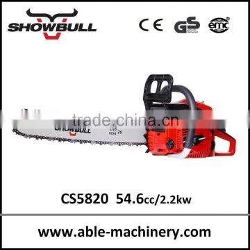 hydraulic chain saw with 54.6CC ,CE.EMC.GS approved