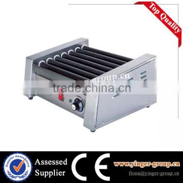 electric hot dog grill and roller machine