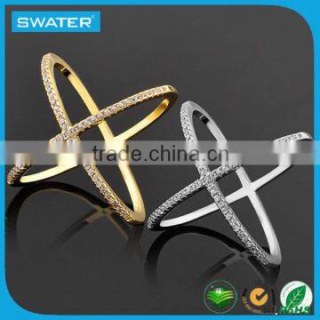 Best Wholesale Websites Silver Gold Alphabet Rings