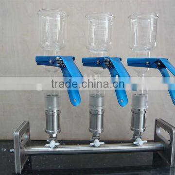 3-branch manifolds vacuum filter glass funnel