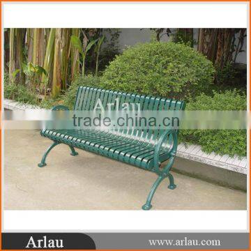 Antiseptic Park Steel Long Bench With Silver Powder Coated