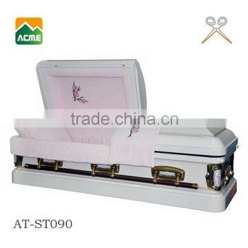 AT-ST090 wholesale best price full couch casket