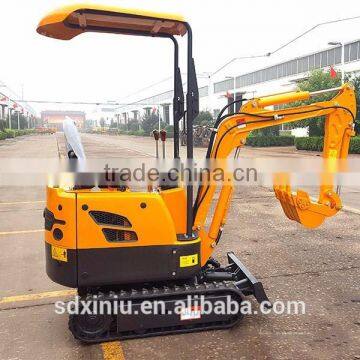 China new excavator small excavator 0.8 ton XN08 for sale