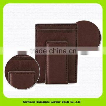 15648 Wholesale new year promotional gifts fashionable money clip wallet with card slots