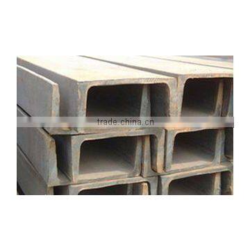 China Hot Rolled Low Carbon Steel U Channel Bars GB