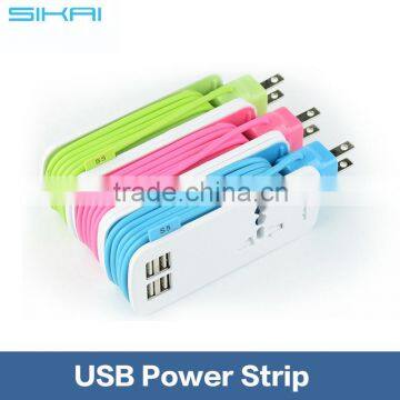 New High Quality BS Power Strip Fast Charging With Universal charging Ports Socket Plug ABS Material