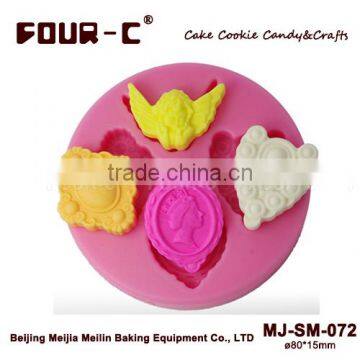 Silicone embossing fondant mould,classical cake decorating mould