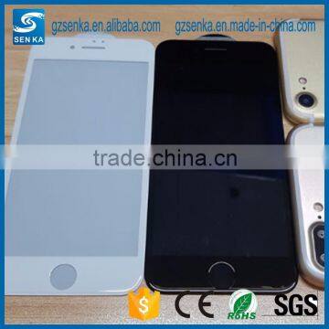 3D full cover silk print tempered glass screen protector for iPhone 7/7 Plus